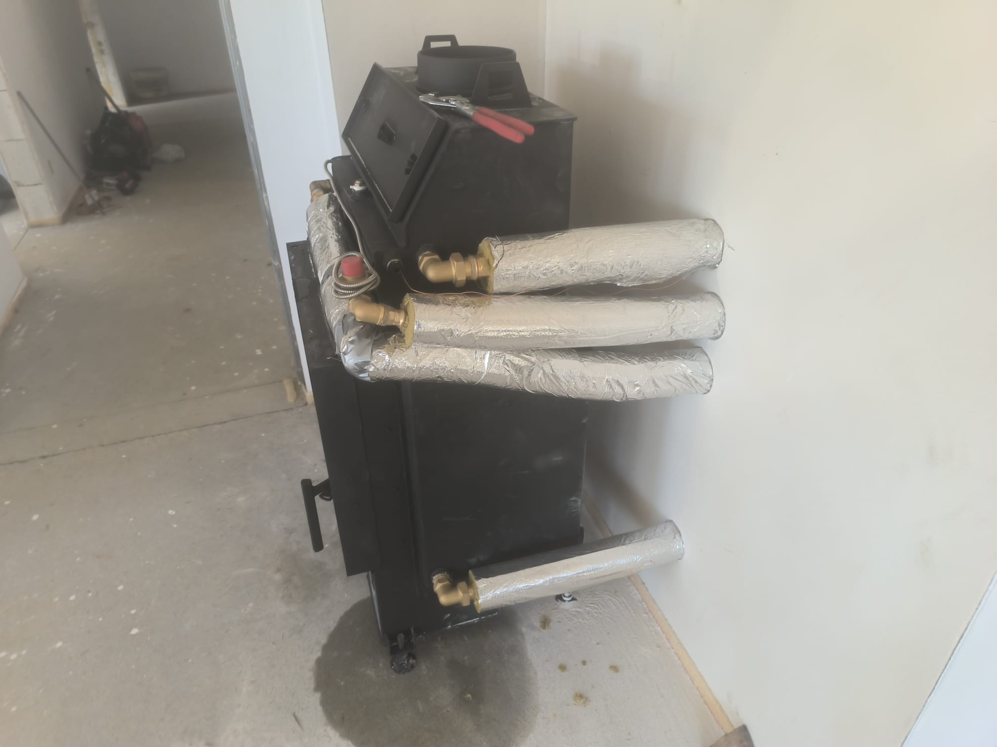 Ukázka instalatérské práce