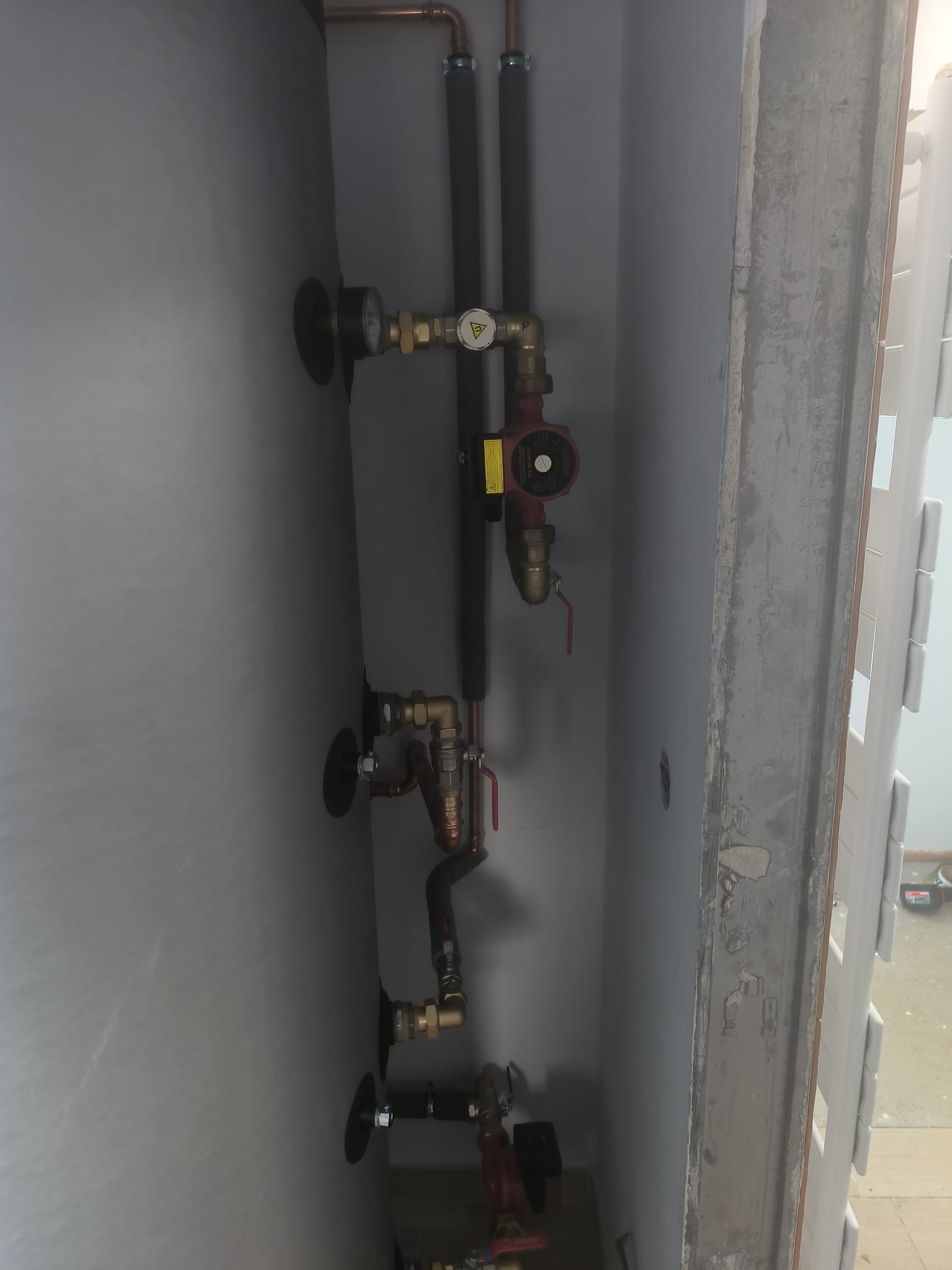 Ukázka instalatérské práce