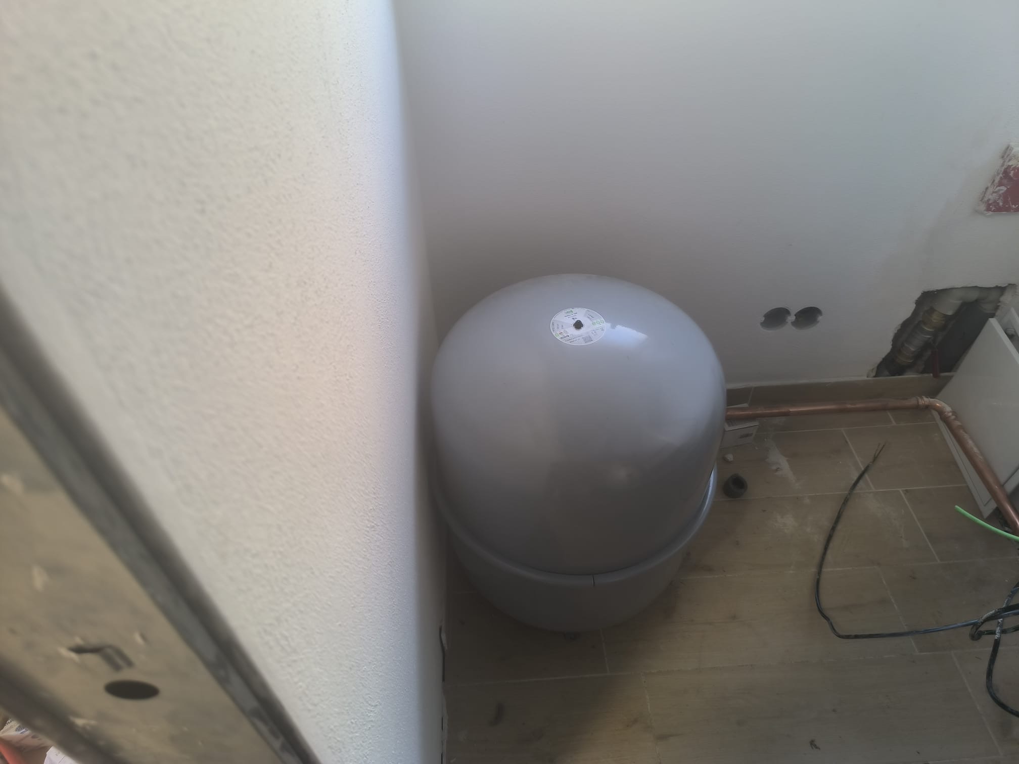 Ukázka instalatérské práce