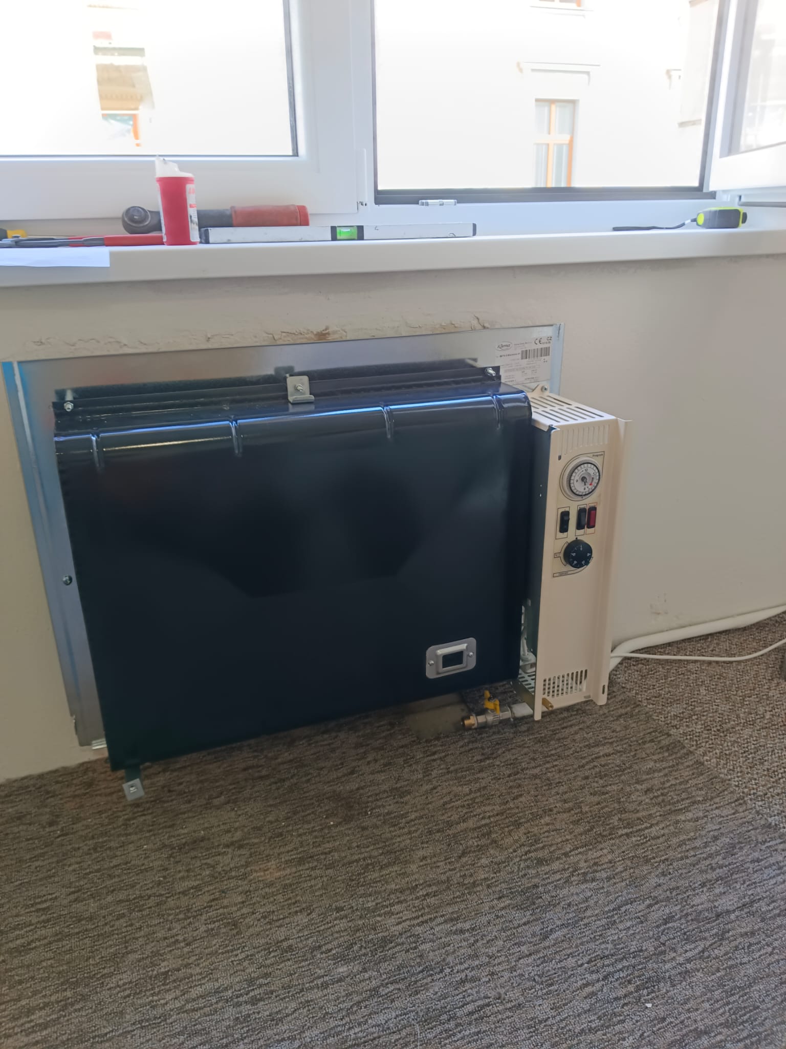 Ukázka instalatérské práce